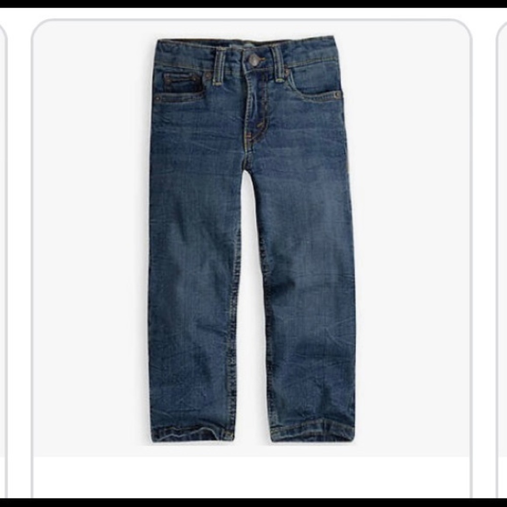 Levi’s 514 Boys Husky 5 Pocket Straight  Jeans
